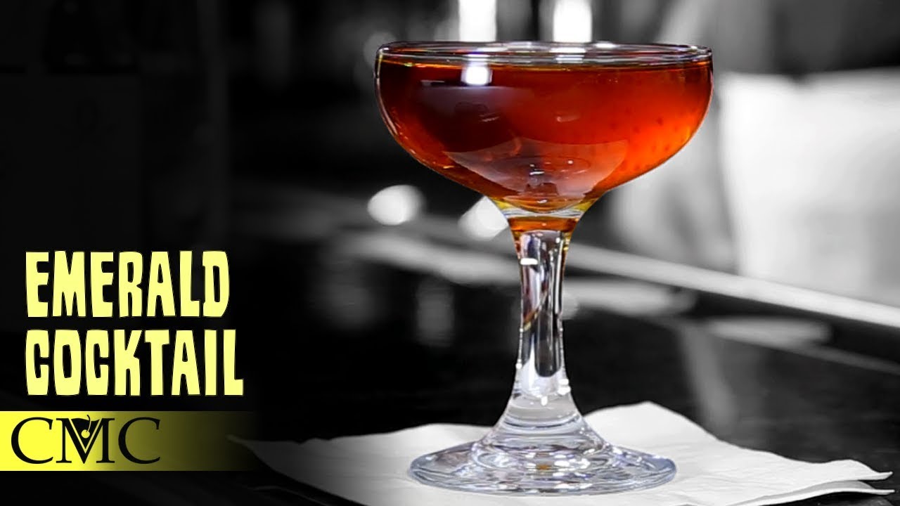How To Make The Emerald Cocktail YouTube