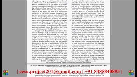 Event to Sink Spectrum Aware Clustering in Mobile Cognitive Radio Sensor Networks