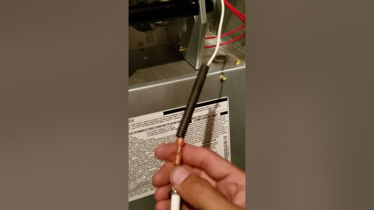 Hvac changing flame sensor Bryant furnace 315jav048090fja - YouTube