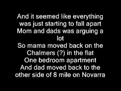 Eminem - Mockingbird Lyrics