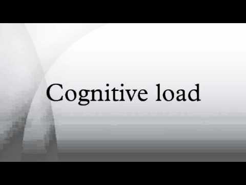 Cognitive load