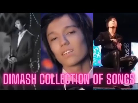 REACTION to DIMASH  — Collection of songs