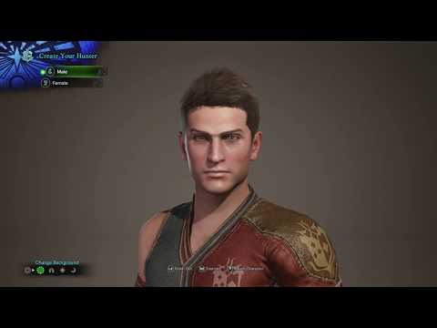 Monster-Hunter-World-Character-Creation---Male-(PS4-Pro)