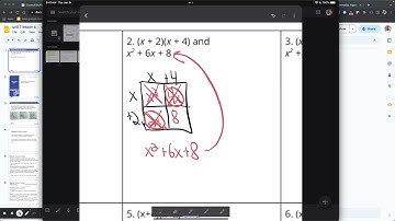 algebra 1 unit 7 lesson 6