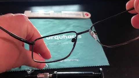 DIY - How to fix the nosepads on your glasses at home?