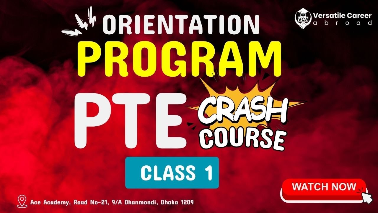 𝐎𝐫𝐢𝐞𝐧𝐭𝐚𝐭𝐢𝐨𝐧 𝐏𝐫𝐨𝐠𝐫𝐚𝐦 𝐂𝐥𝐚𝐬𝐬 -𝟏 | 𝐅𝐫𝐞𝐞 𝐏𝐓𝐄 𝐂𝐫𝐚𝐬𝐡 𝐂𝐨𝐮𝐫𝐬𝐞 | 𝐕𝐞𝐫𝐬𝐚𝐭𝐢𝐥𝐞 𝐂𝐚𝐫𝐞𝐞𝐫 𝐀𝐛𝐫𝐨𝐚𝐝