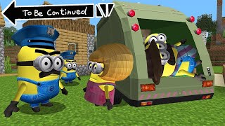WHAT HAPPENED TO MINIONS in GARBAGE TRUCK INVESTIGATION in MINECRAFT ! Minion Gameplay