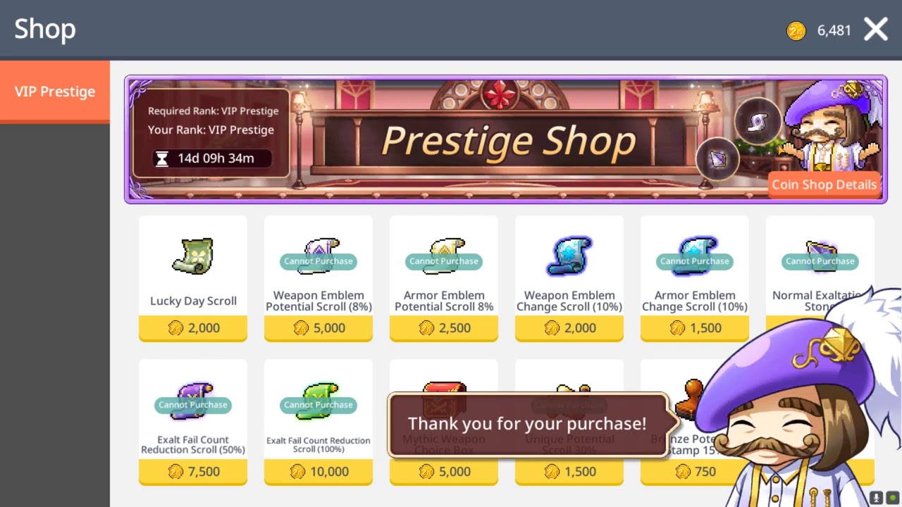 [Maplestory M Lv. 194 Nightwalker] NECRO ATTEMPT 15 + EVENT SHOP RNG