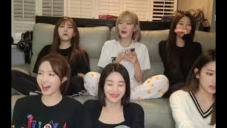 VLive Izone Eng Sub After Online Concert. PART 1