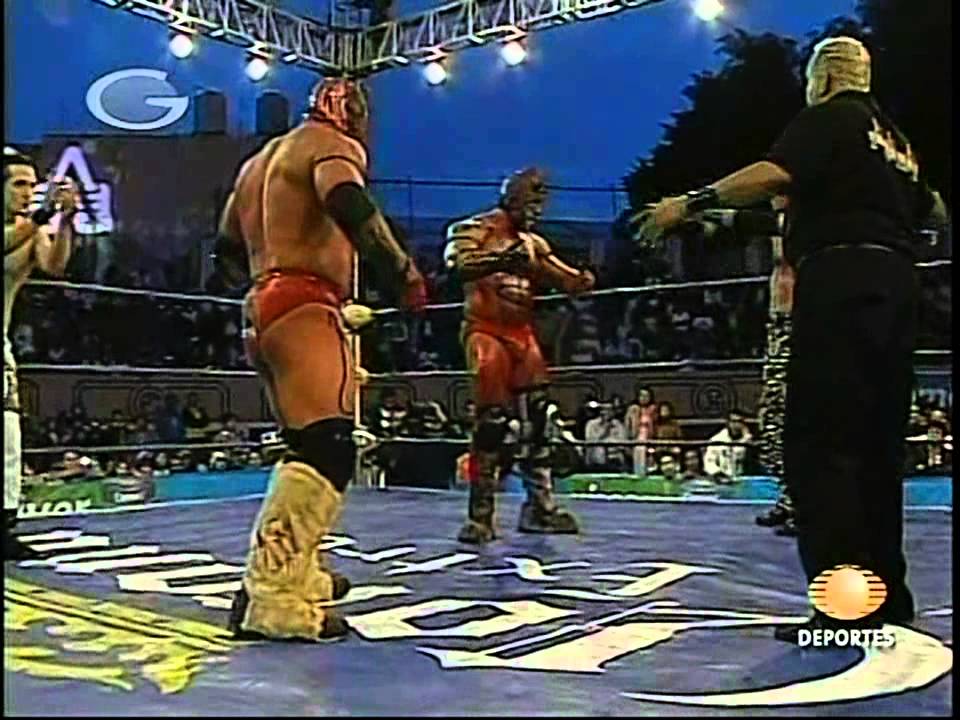 AAA: Elegido, Jack Evans, Gronda (II) vs. Nicho el Millonario, Joe Líder, Groond XXX, 2009/09/06