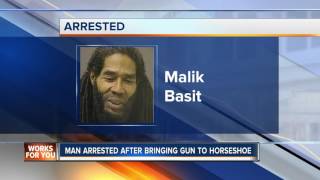 Man Arrested With Loaded Gun Leaving Horseshoe Casino