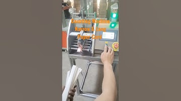 Friction Feeder for Long & Narrow Paper card Counting Machine#counting #frictionfeeder #machine