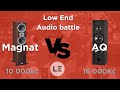 Magnat vs aq  low end audio battle