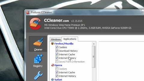 HQ Tutorial: Ccleaner