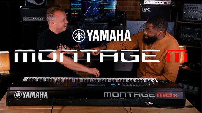 Yamaha - Clavier Synthétiseur Numérique Montage M8x - Scotto Musique