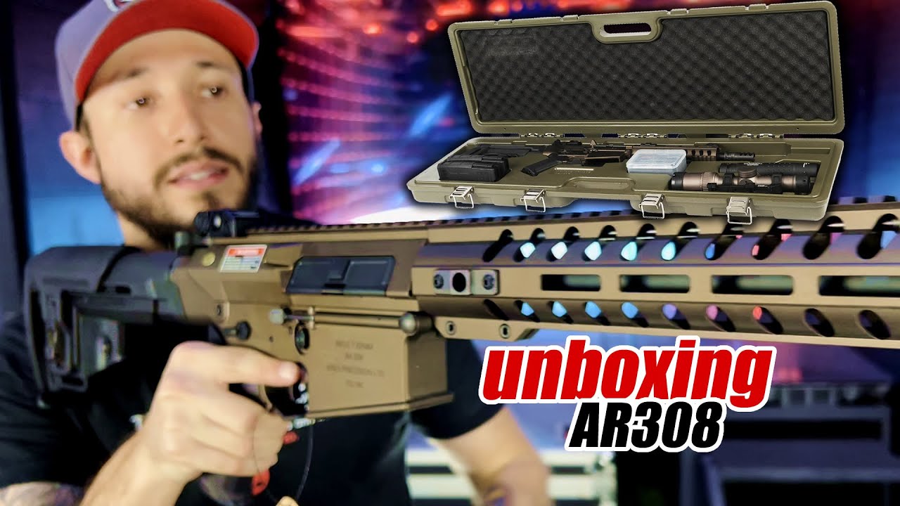 ABRINDO AS CAIXAS DAS NOVAS ARES 308 ::: NOVIDADES DO AIRSOFT 2022