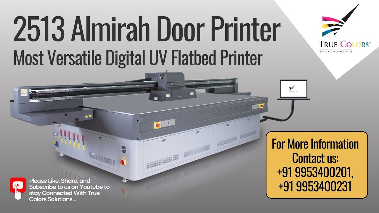 Almirah Door Printing Machine...Best UV Printer For Almirah in India 