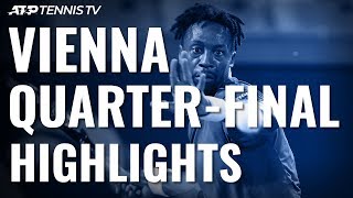 Thiem, Schwartzman, Berrettini & Monfils Into Semi-Finals | Vienna 2019 Quarter-Final Highlights