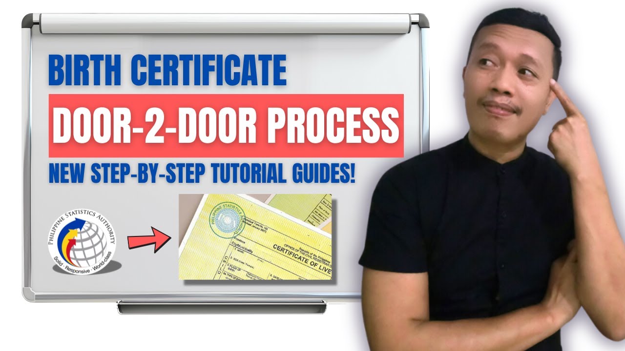 UPDATED 2025: HOW TO GET PSA BIRTH CERTIFICATE ONLINE With Door-To-Door Delivery Process?