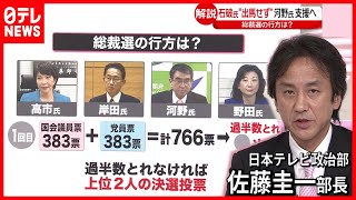 【解説】自民党総裁選  石破氏