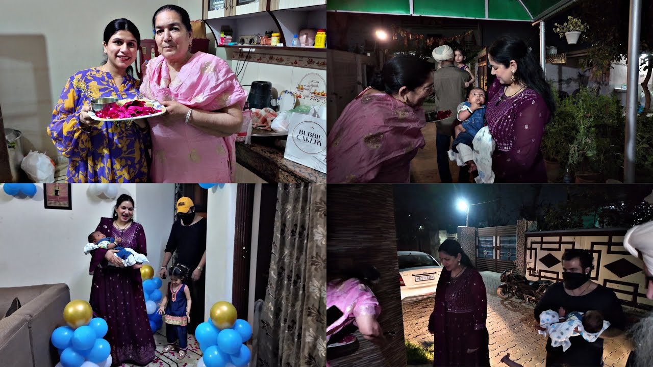 Finally First Time Ghuggu Singh Da Kita Naanke Vich Welcome