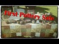 Tnl pottery a potters journey  first pottery sale