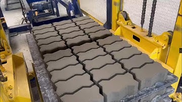 European Standard TPM6000G Block Machine | Zigzag Paver Manufacturing with Airbag Mold Clamping