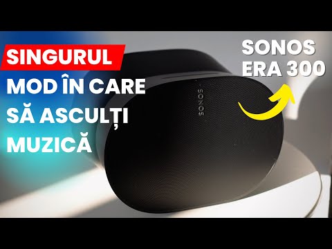 De la mono, la stereo și la audio 3D - cum e muzica Dolby Atmos pe Sonos Era 300?