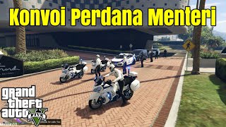Polis Eskot Konvoi Perdana Menteri Ke Sidang Media GTA 5 LSPDFR screenshot 3