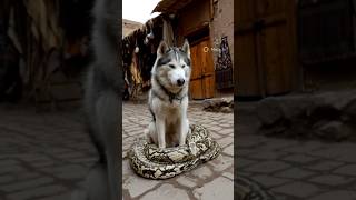 Dog And Python #funny #ytshorts #shorts