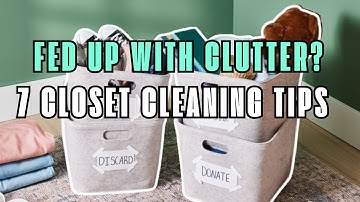 7 Home Organization Fixes That’ll Have Your Closet PERFECTLY Tidy in Hours