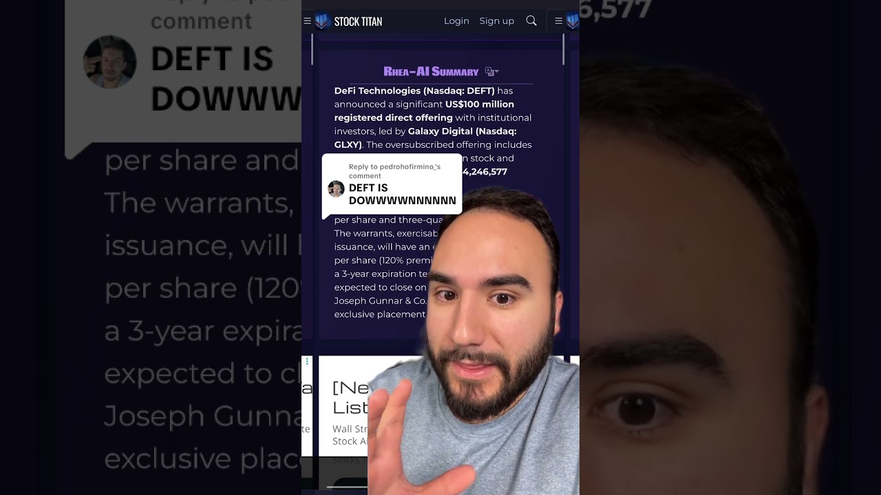 АКЦИИ DEFT ПАДАЮТ! ЧТО ПРОИСХОДИТ?!🤯