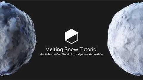 Melting Snow Tutorial available on GumRoad