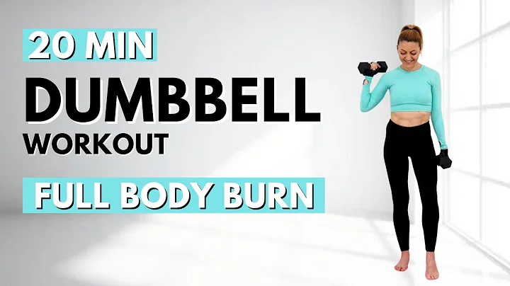 20 Minute Dumbbell WorkoutFull Body Strength & Con...