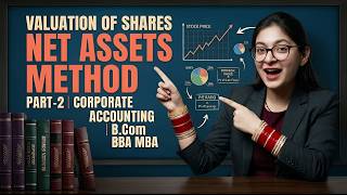 Net Asset Method One Shot🔥| Valuation Of Shares |Part 2| Concept & Numericals | Corporate Accounting