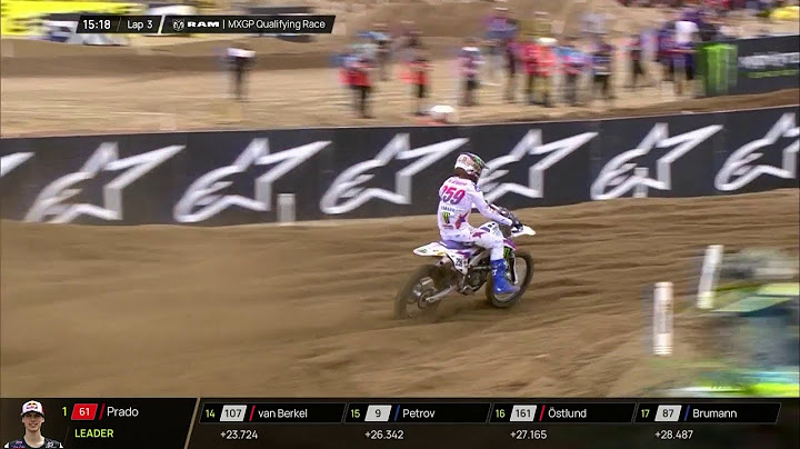 Battle for first position | MXGP RAM Qualifying Race | Monster Energy MXGP of Flanders 2023 #MXGP