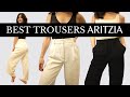 BEST TROUSERS AT ARITZIA FOR SHORT GIRLS | Wilfred Effortless Cropped Pant and Carrot Pant