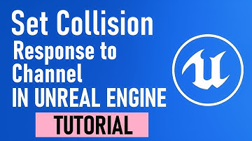 UE5 Blueprint Tutorial – Set Collision Response to Channel Explained (Trace, Block & Ignore Control)