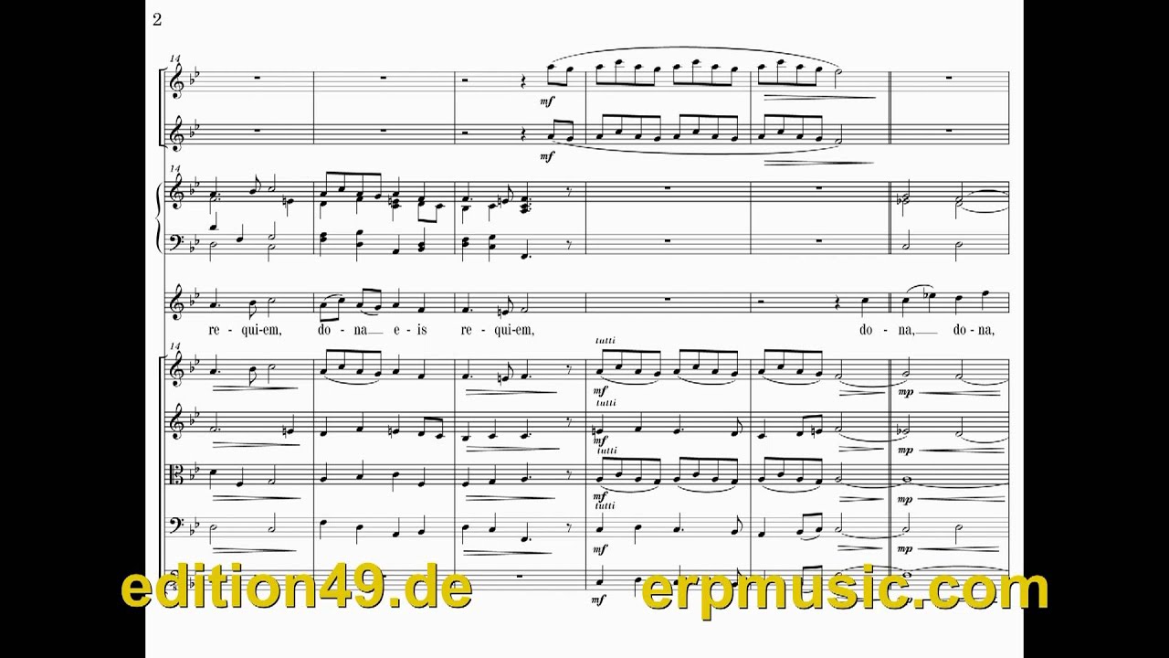 Gabriel Fauré Pie Jesu from Requiem boy soprano orchestra arrangement