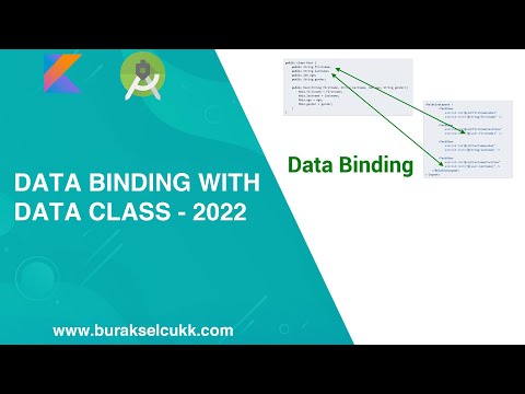 DATA BINDING WITH DATA CLASS - 2022