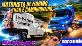 Motorista de Fiorino Não é Caminhoneiro - MURIÇOCAGENS 75 - #muriçocagens #caminhão   #fiorino