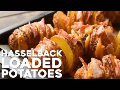 Video: Accordion Potatoes With Bacon