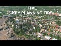 FIVE Key Town Planning Tips