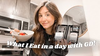 Day in my life with Gestational Diabetes! What I eat in a day and testing my levels