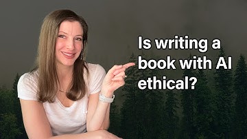 Using AI to write a book - is it ethical? My thoughts...
