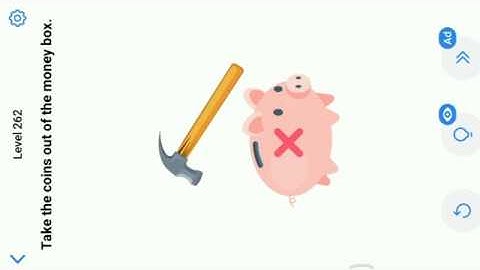 Easy Game Level 262 || Take The Coins Out Of The money Box.