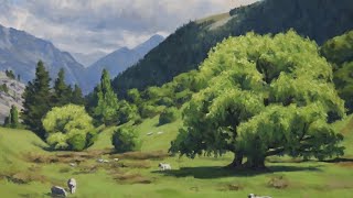 10 Tips to Paint Landscapes Like This