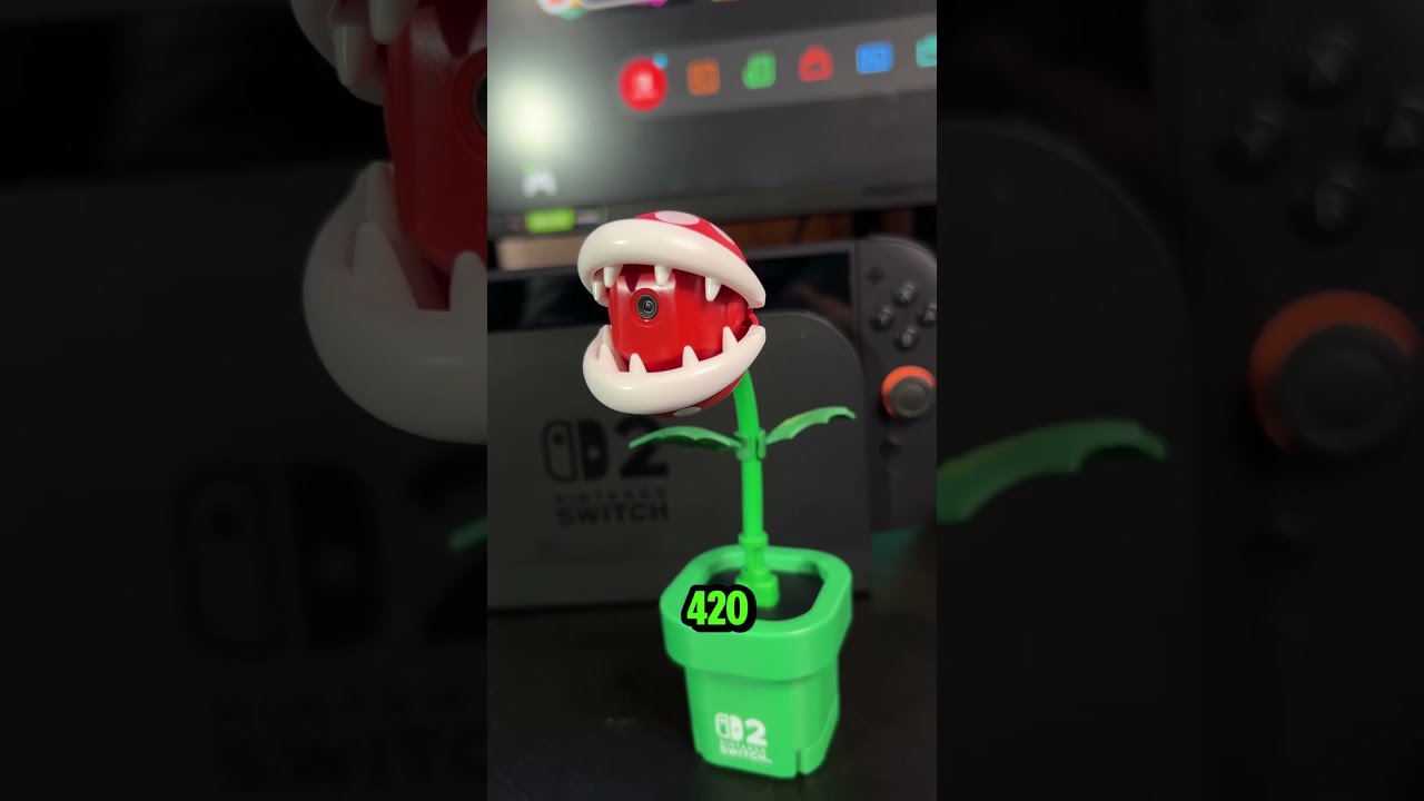 Is HORI S Piranha Plant Webcam The Weirdest Switch 2 Accessory Ever 