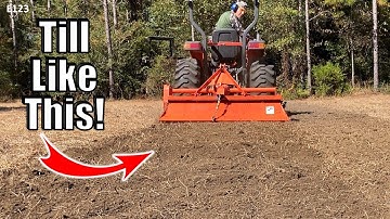 Hoe een frees te gebruiken met een compacte tractor