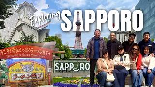 WALKING AROUND SAPPORO CITY || ODORI PARK || RAMEN YOKOCHO || CLOCK TOWER @ioshipolito